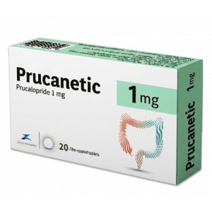 PRUCANETIC 1 MG ( PRUCALOPRIDE ) 20 FILM-COATED TABLETS
